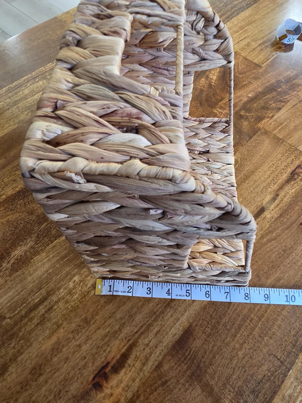 New Handwoven Water Hyacinth Storage Basket
